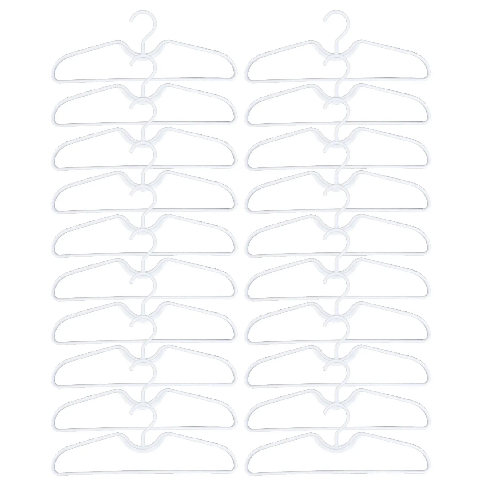 5/10/20PCS Versatile Coat Hanger Short Neck Hangers Anti-slip Clothes Hanger Lightweight Short Neck High Quality Home Supplies Oasis Select 20pcs China Mainland
