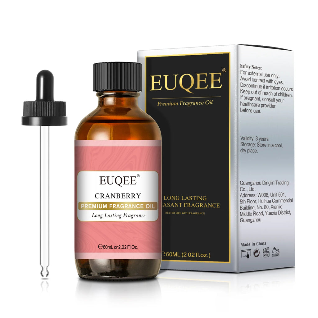EUQEE 60ml Fragrance Oil for Diffuser, Candle Making & Humidifier