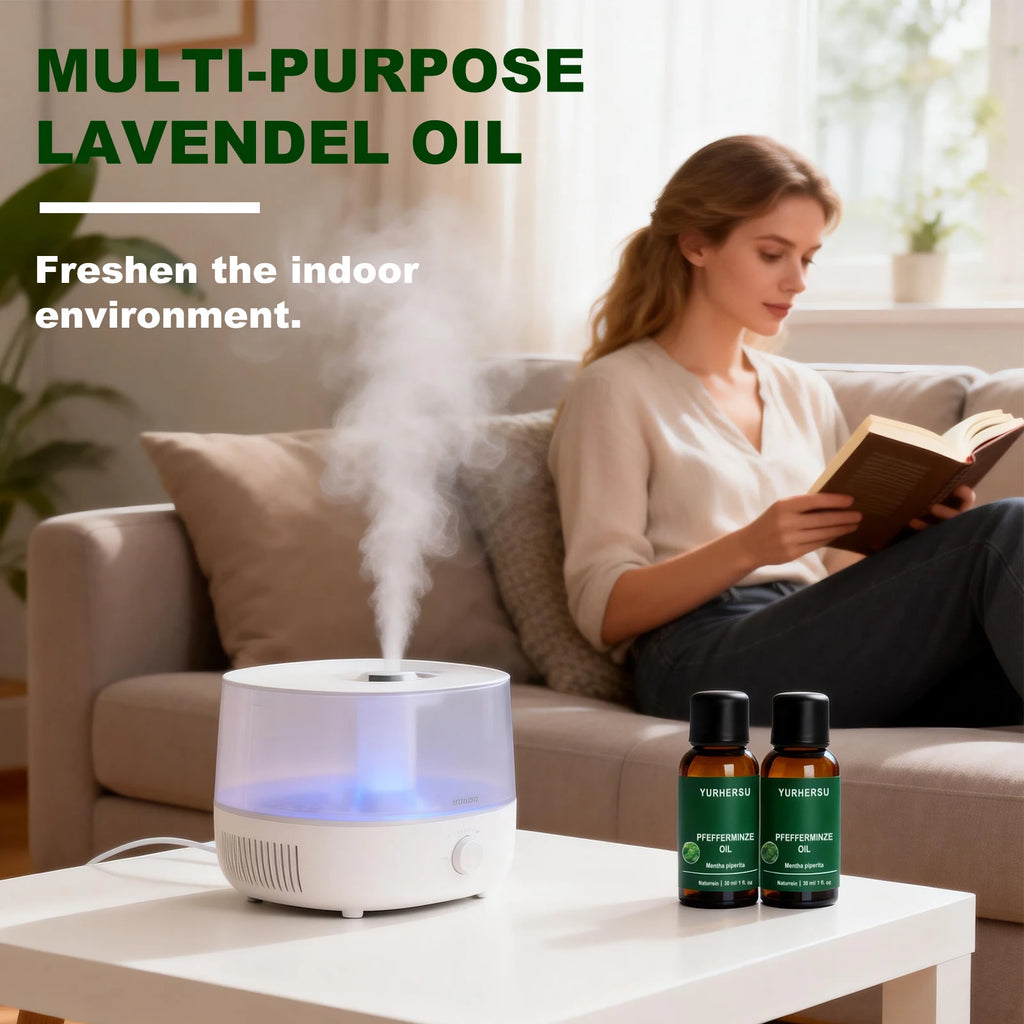 Pure Peppermint Essential Oil 30ml – Focus, Clarity & Cooling Pure Essential Oil Oasis Select