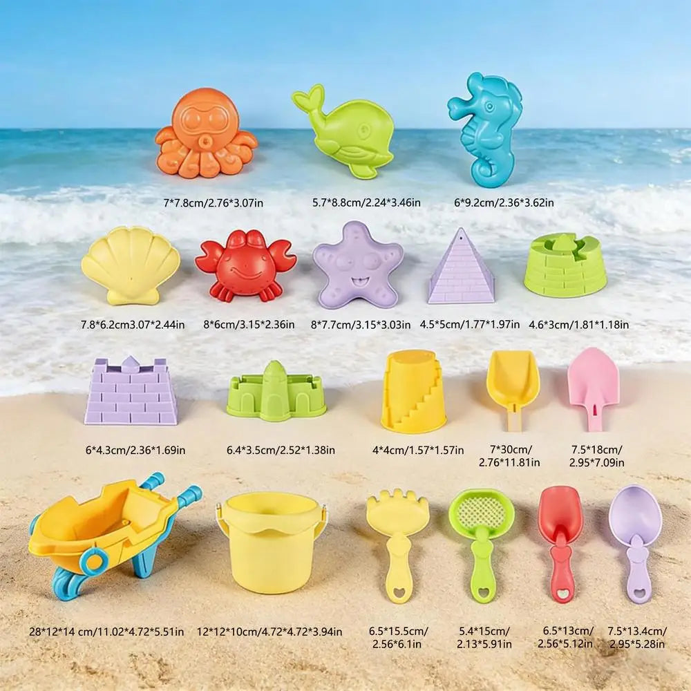 Beach Toys Interactive Outdoor Beach Games Travel Sand Toys for Backyard Playground Park Summer Vacation Picnic Camping Water Oasis Select Set
