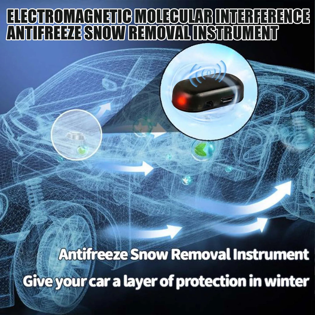Rayhong Winter Car Solar Quick Snow Removal Tool, Quickly Melts Ice and Frost on Windows, Portable Mini De-Icer Oasis Select