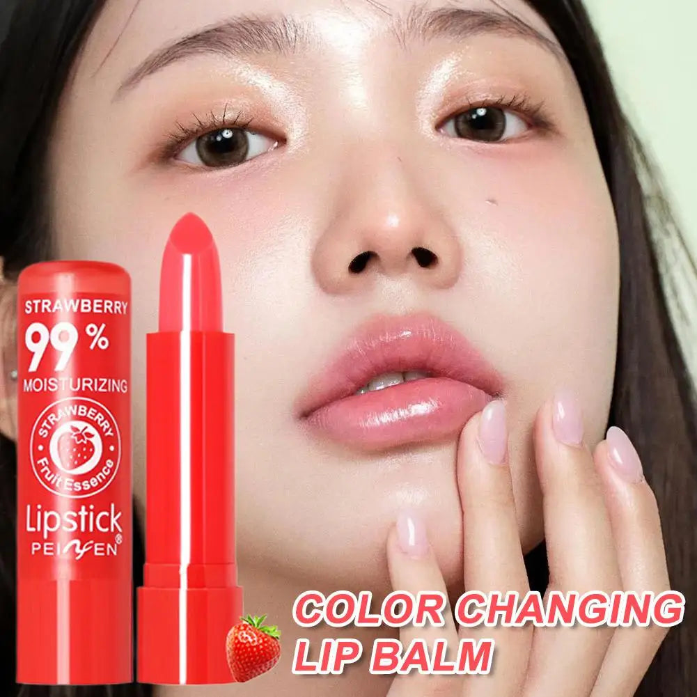 Color Changing Peach Lip Balm – Moisturizing Tinted Gloss Tinted Lip Balm Oasis Select