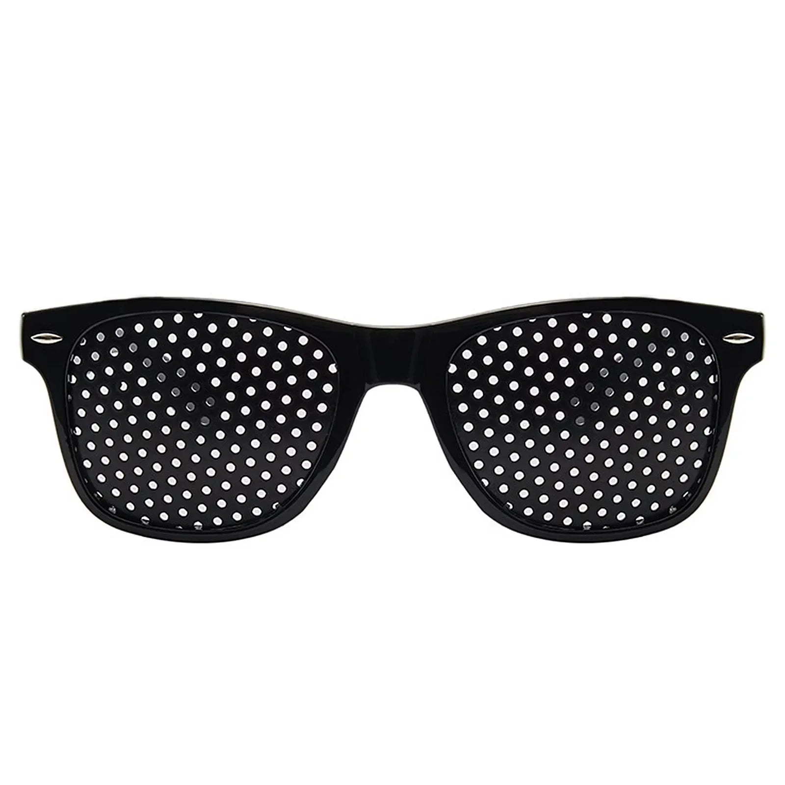 1/4PCS Anti-myopia Astigmatism Glasses Vision Correction Fatigue Pin Hole Glasses With Holes For Men Women Eyesight Improvement Oasis Select A
