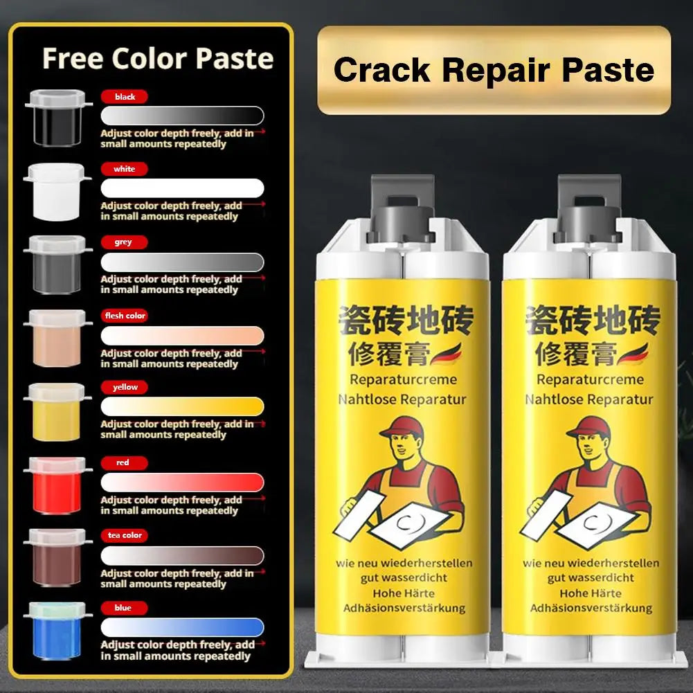 Tile & Stone Crack Repair Kit – Waterproof Grout Filler Paste