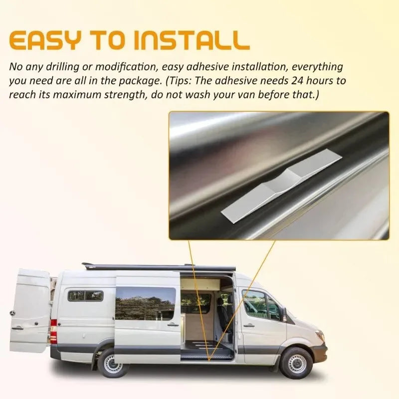 Heavy Duty Anti Rust Sliding Door Stop for Sprinter Fiat Ducato Ford Transit VW Crafter Camper Van Car Accessories Door Stop Oasis Select