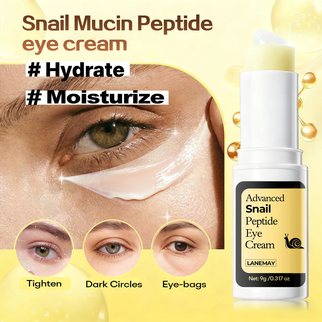 Lanemay Snail Eye Cream – Dark Circles & Puffiness Eye Cream Oasis Select