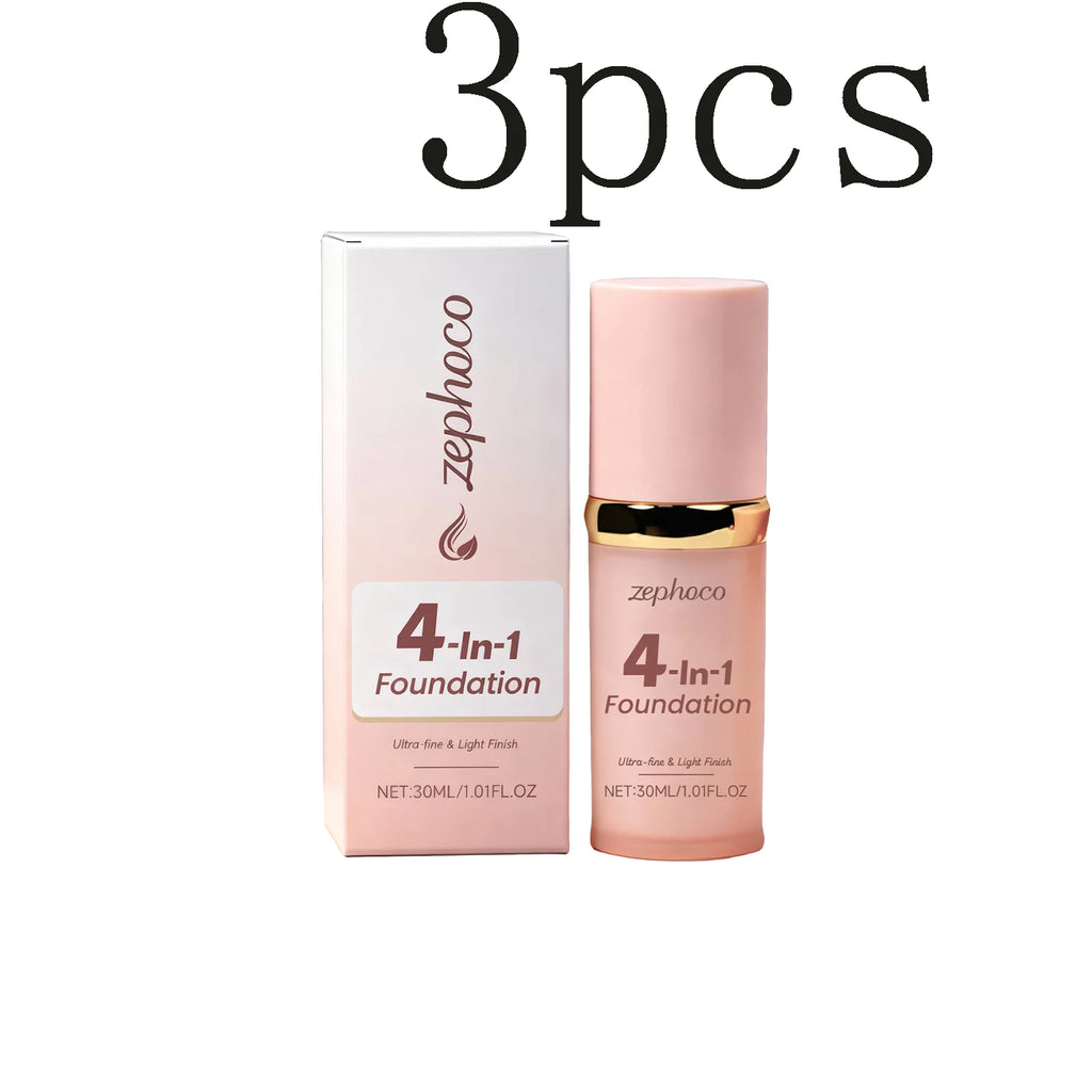 Zephoco 4-in-1 Foundation – Hydrating, Matte & UV Protection