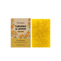 Repair Damaged Skin Turmeric Lemon Cleansing Soap Cleanses Skin Brightens Skin Tone Refreshing Moisturizing Fragrant Scent Oasis Select 100g boxed