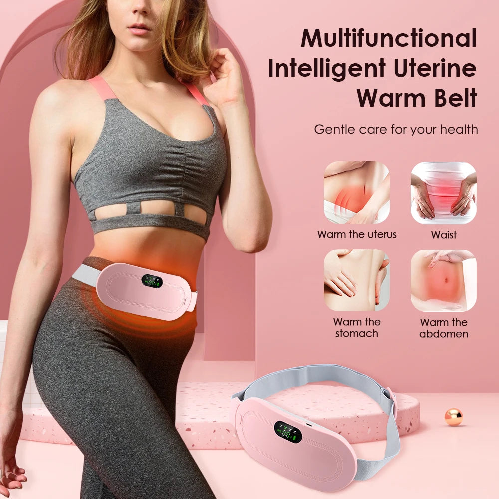 Hailicare Heated Abdominal Massage Belt | Vibration & Warmth
