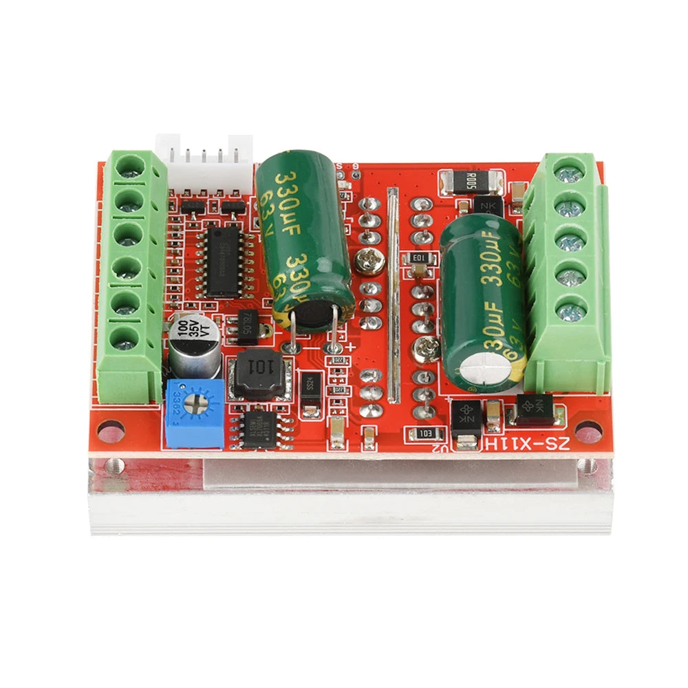 DC 6-60V 400W BLDC Three Phase DC Brushless Motor Controller PWM Hall Motor Driver Control Board Motor Speed Controller Oasis Select