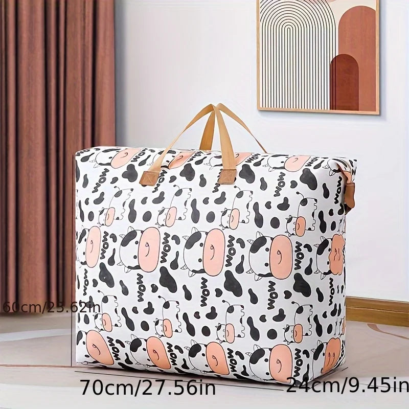 1PC large capacity clothing storage bag Blanket quilt storage bag Foldable clothing organizer bag Portable bag replacement Oasis Select