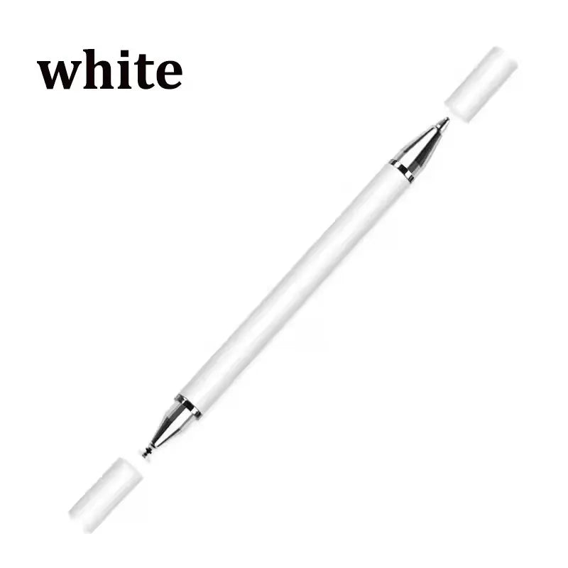 1/4pcs 2 In 1 Universal Stylus Pen For Tablet Mobile Android Phone IPad Accessories Drawing Tablet Capacitive Screen Touch Pen Oasis Select White