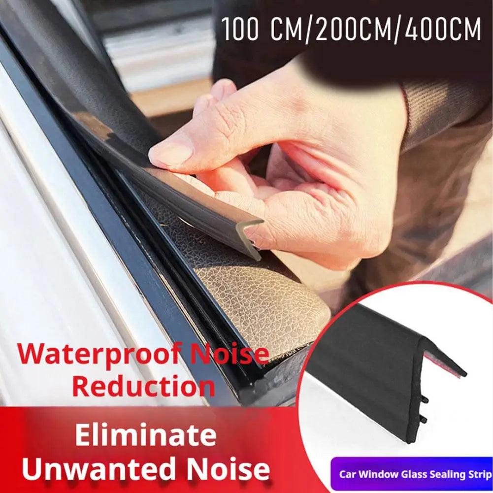 Car Window Seal Strip Weatherstrip Windshield Glass Sealing Strip Sound Insulation Waterproof Noise Reduction Rubber Strip Oasis Select