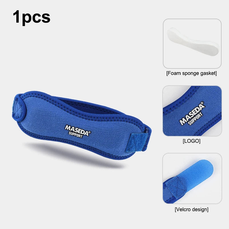 Adjustable Patellar Knee Strap – Running, Hiking & Sports Knee Support Strap Oasis Select Blue 1pcs