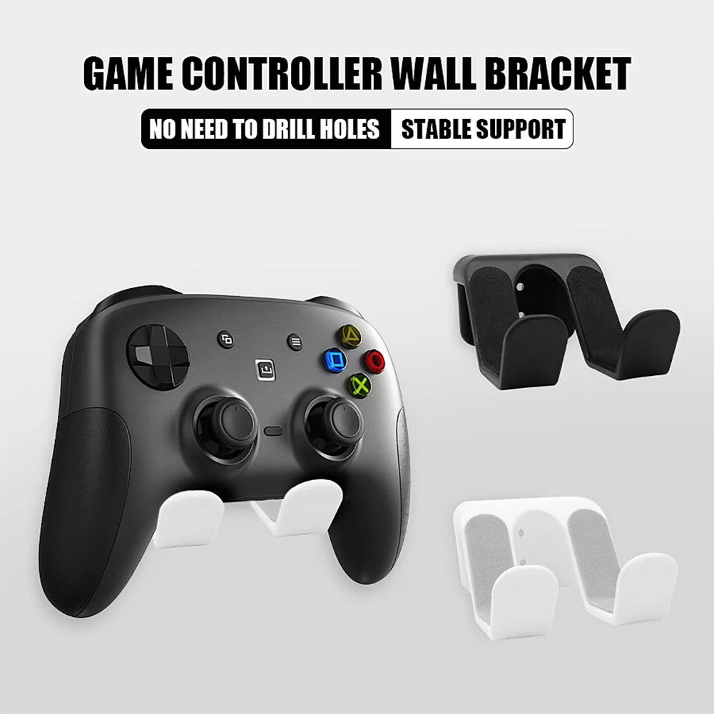Wall Mounted Game Controller Bracket No Punching Bracket Base Required Controller Storage Rack for Nintendo Switch Pro Sony Xbox Oasis Select