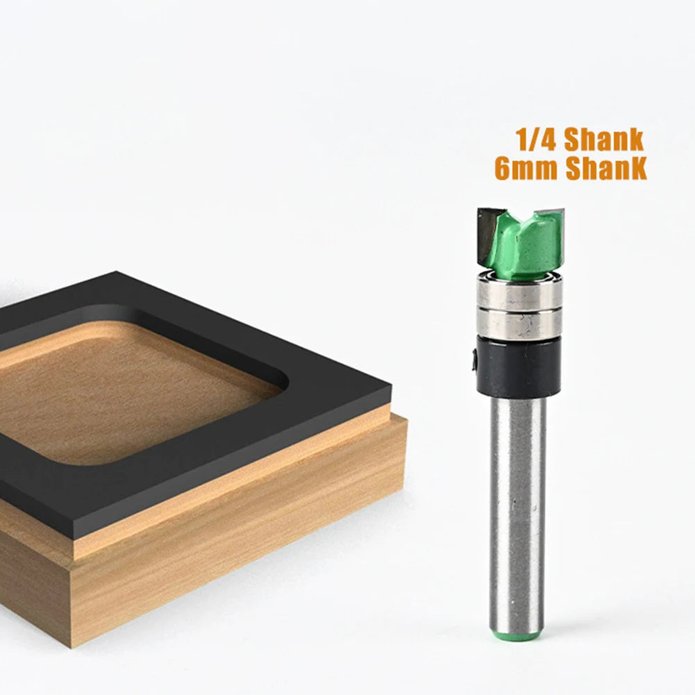 Double-Bearing Trimming Milling Cutter Steel Blade For Precise Grooving Woodworking Milling Cutters Oasis Select