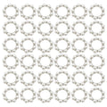 100Pcs Pearl Napkin Rings Napkin Ring Holder Imitation Beaded Napkin Rings Elegant Rhinestone Serviette Rings Buckle Oasis Select As Shown
