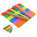 100pcs Color Extra Wide Straws Boba Bubble Tea Fat Drinking Smoothie Straws Milk Tea Plastic Straw Bar Party Wedding Home Supply Oasis Select China Mainland