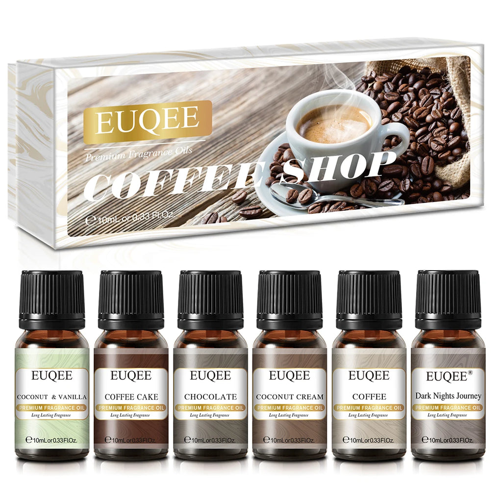 EUQEE 10ml Fragrance Oil – Reed Diffuser, Candle & Aromatherapy