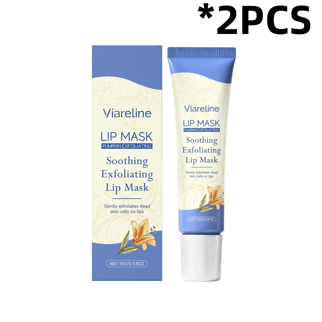 VIARELINE Lip Nourishing Mask Deep Hydration Exfoliate Brighten Skin Relieve Dryness Prevent Cracking Maintenance Lip Sooth Mask Oasis Select 15g Boxed X2 PCS