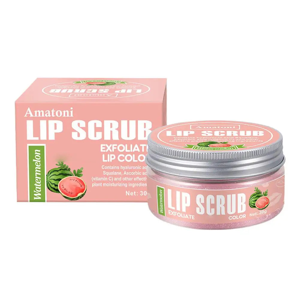 Fruit Flavor Lip Scrub – Exfoliating & Moisturizing Lip Care