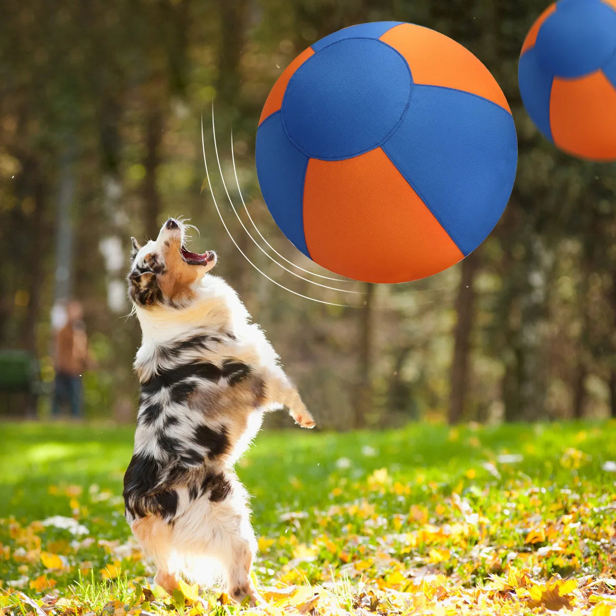 Dog Herding Ball Thickened Anti-Burst & Tear-Resistant Interactive Chew Toy Fun Training Exercise Ball for Pet Dog Outdoor Play Oasis Select