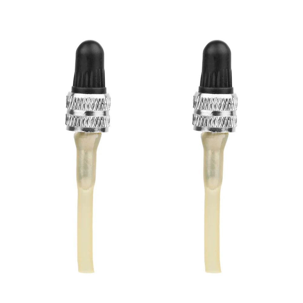 Hassle-Free Process Tire Maintenance Bicycle Tire Valve Core Alloy Valve Core High-Temperature Performance Knurled Grip Oasis Select