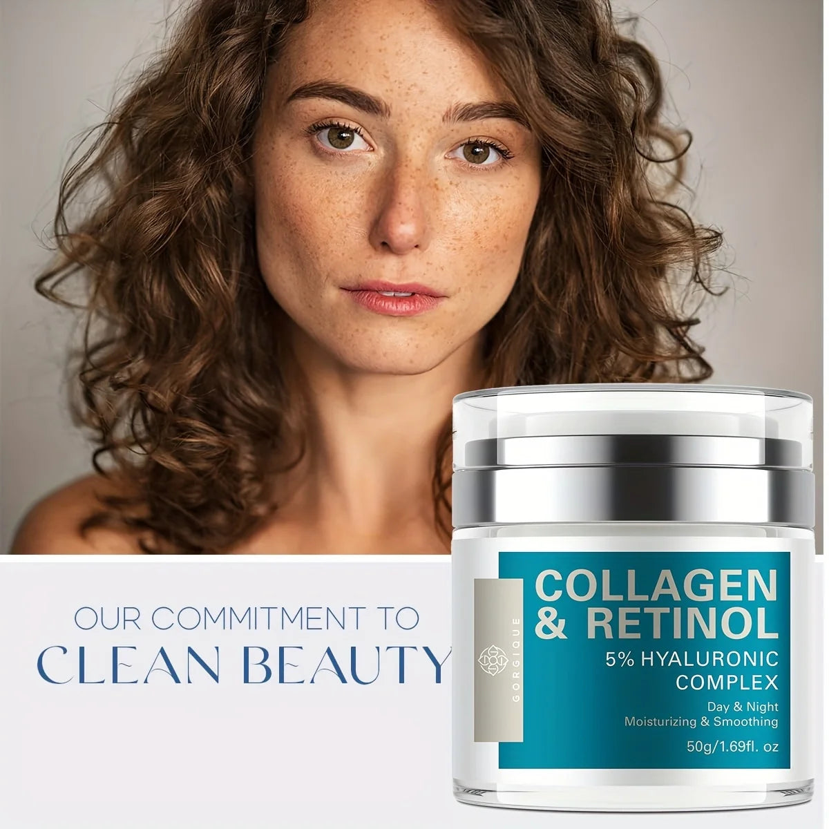 GORGIQUE Retinol Face Cream – Hyaluronic Acid & Collagen 50g Retinol Face Cream Oasis Select