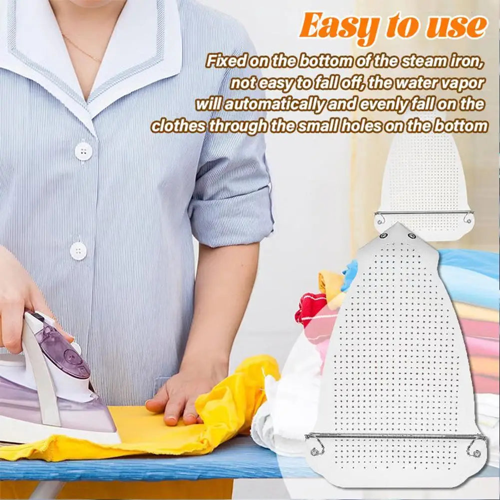 Universal Iron Protective Cover Shield, Iron Board Shoe Covers, Ironing Cloth to Protect Clothes, Electric Irons Protector Pads Oasis Select