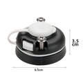 Stainless Steel Mounting Base With Fishing Rod Hole For Kayak Track Rail Light Pole Replacement Accessories Black 7x7x4cm Oasis Select 1pcs