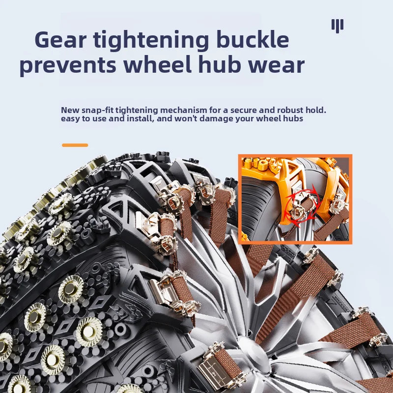 Automobile tire anti-skid chain, sedan off-road vehicle universal anti-skid escape chain Oasis Select