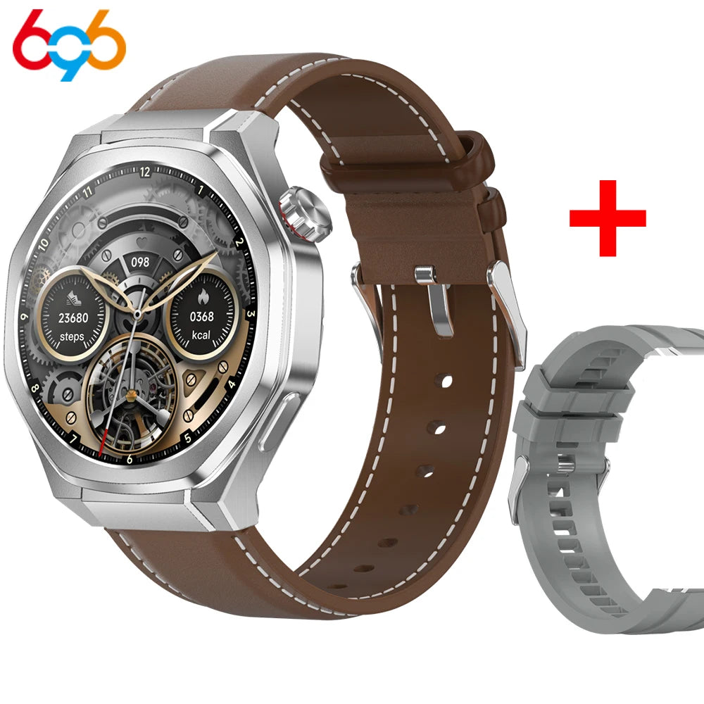 New Outdoors Smart Watch Men SOS GPS Compass BT Call Smartwatch Waterproof Message Push Sports Health Monitor Altitude Pressure Oasis Select SVGRS A BWL