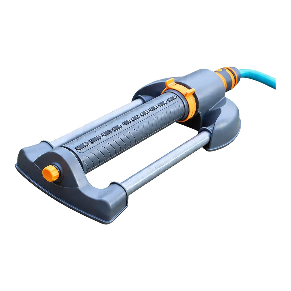 For Precise Garden Watering Gray 20-hole Swing Sprinkler Automatic Swing Sprinkler For Gardens Garden Sprinkler Oasis Select