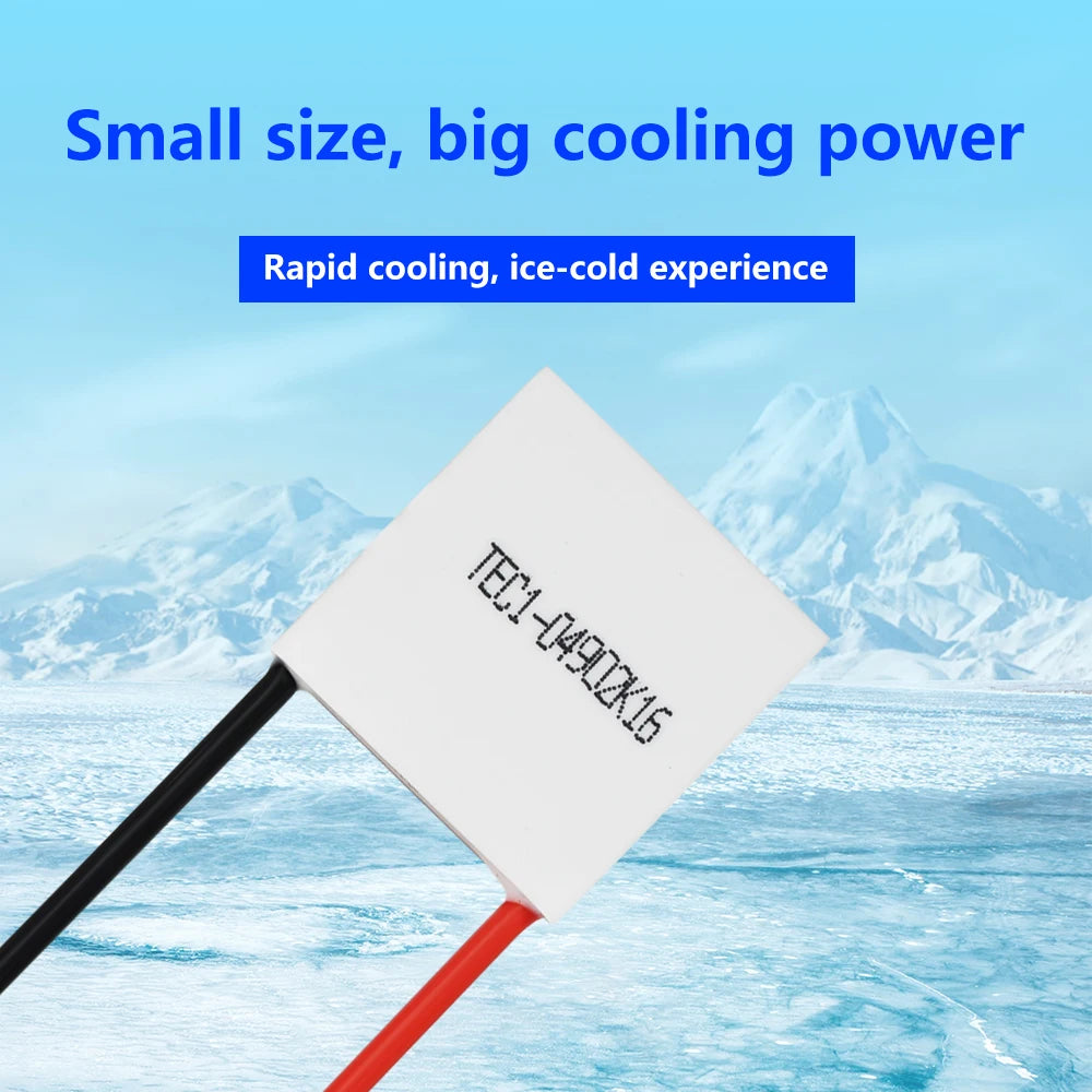 TEC1-04902 K16 DC 5V Thermoelectric Cooler Peltier DIY 20*20MM 2A of Semiconductor Rrefrigeration Electronic Component Kit Oasis Select