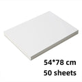 50 Sheets 54 * 78 Cm Recycling Flipchart Pad Blank Sustainable Writing Whiteboard Paper Oversized Flipchart Paper Pad Oasis Select 54x78 cm