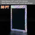 1/3/5 Pcs 35pt Magnetic Card Holders – Ultra-Thick Hard Case for MTG, YGO & Sports Cards, Scratch-Resistant Display Oasis Select Silver 3pcs