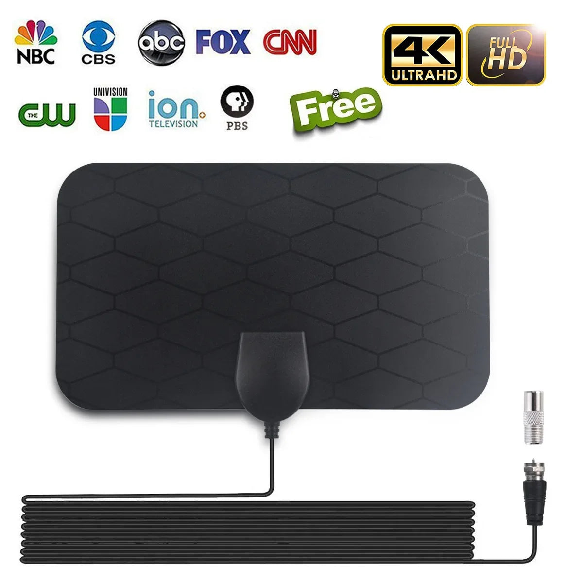 Cross-border European and American indoor digital TV ground wave antenna mini HDTV antenna DVB-T Oasis Select