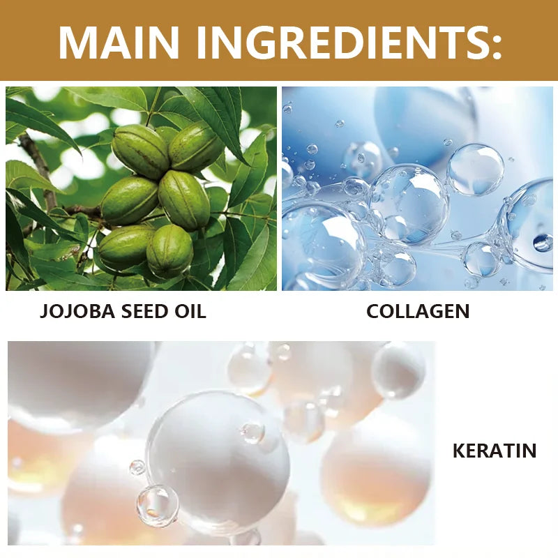 Keratin Hair Mask – Collagen & Coconut Oil Deep Conditioner Deep Conditioning Mask Oasis Select