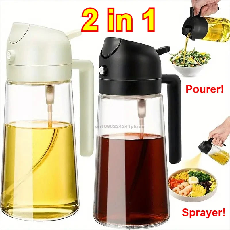 Oil Dispenser Spray Oil Sprayer Kitchen Oil Spray Bottle Spice Shaker BBQ Cooking OliveOil Dispenser Baking SprayContainer Oasis Select
