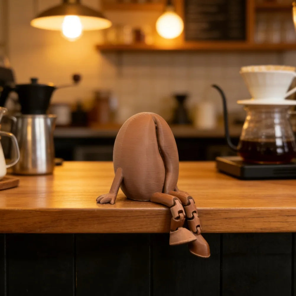 Coffee Bean Decorative Companion Piece Perfect for Coffee Enthusiasts, Barista Desk Ornament and Home Coffee Table Decoration Oasis Select