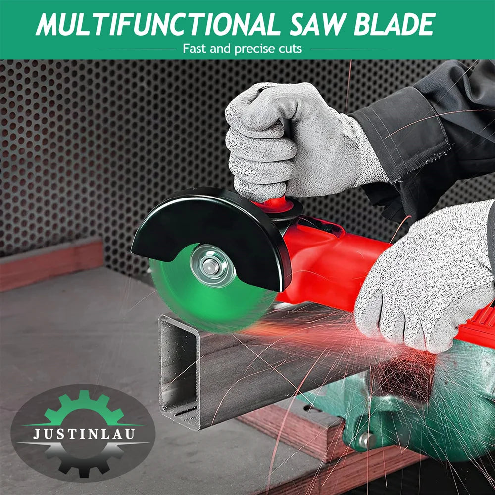 JUSTINLAU Multifunctional Cutting Piece Sheet Disc Tile Rock Plate Metal Marble Machine Angle Grinder Dry Slice Emery Saw Blade Oasis Select