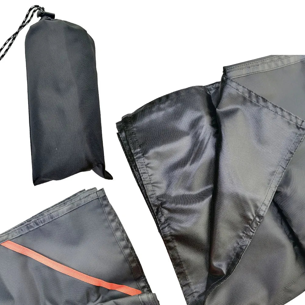 Rock Climbing Rope Bag Cord Carry Bag Hiking Shoulder Backpack Folding Portable Waterproof Backpack Ground Mat Oasis Select