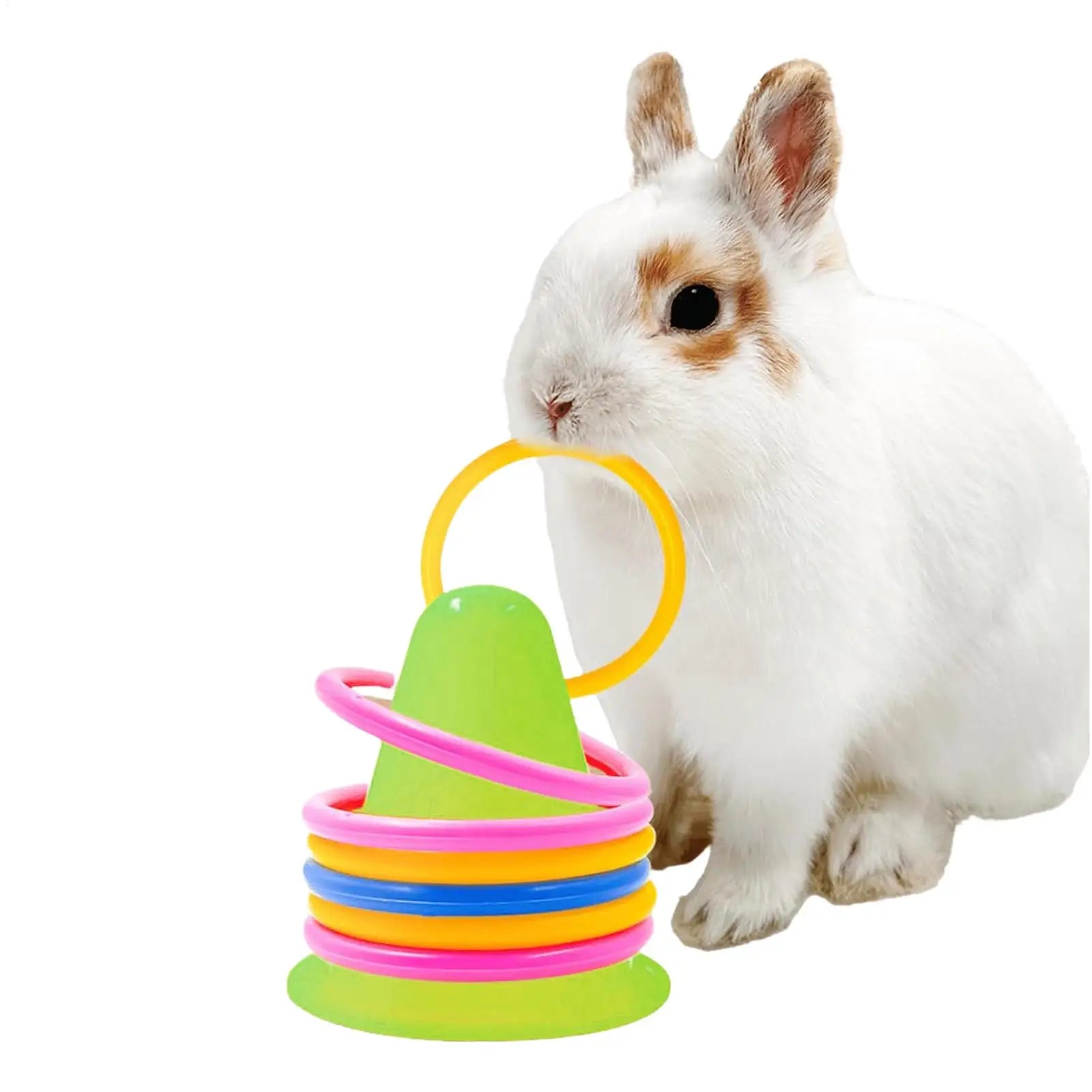 bunny Ferrule Toy Interactive Training Chew Toy Random Ice Cream Cone Shaped Pet bunny Ferrule Toy To Relieve Boredom Toys Oasis Select