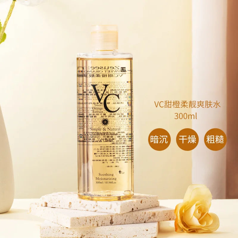 VC Toner Refreshing Hydrating Rejuvenating Skin Wet Compress Essence Moisturizing Water Lotion 500ml Oasis Select VC Toner 300ml