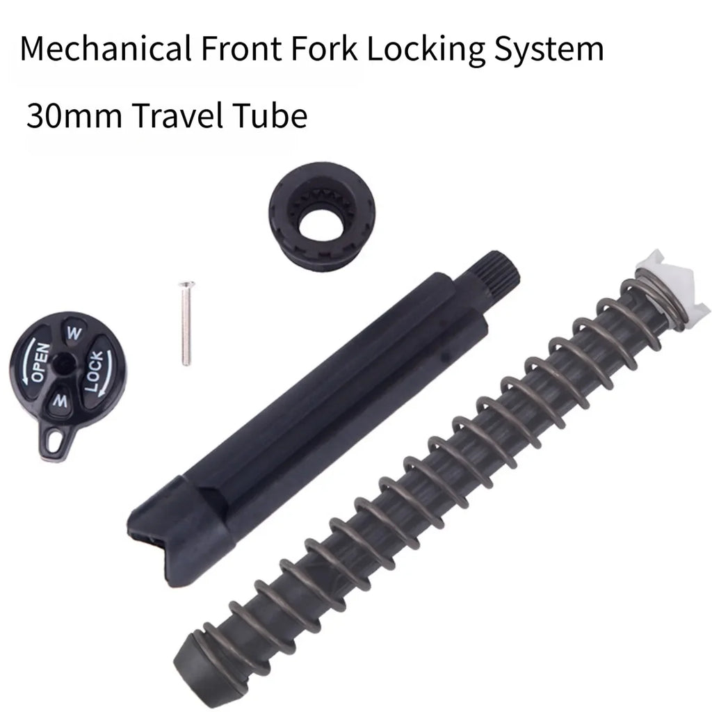 MTB Fork Lockout System Kit Compatible with For Suntour XCM Mechanical Suspension Forks Link and Support Posts Oasis Select F-30mm