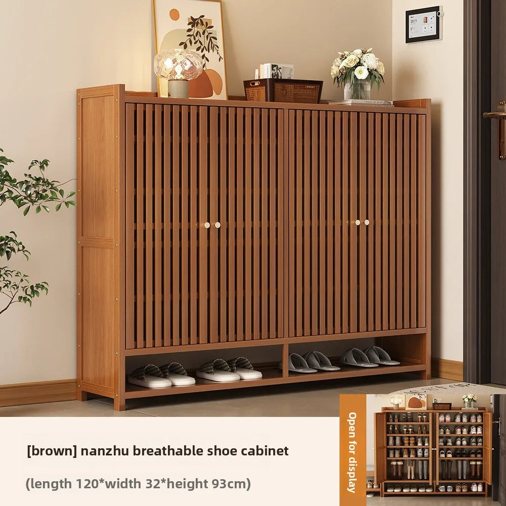 Shoe cabinet entrance household indoor shoe rack multi-layer home storage provincial space dormitory rental house shoe cabinet Oasis Select 4 doors 7th floor 53