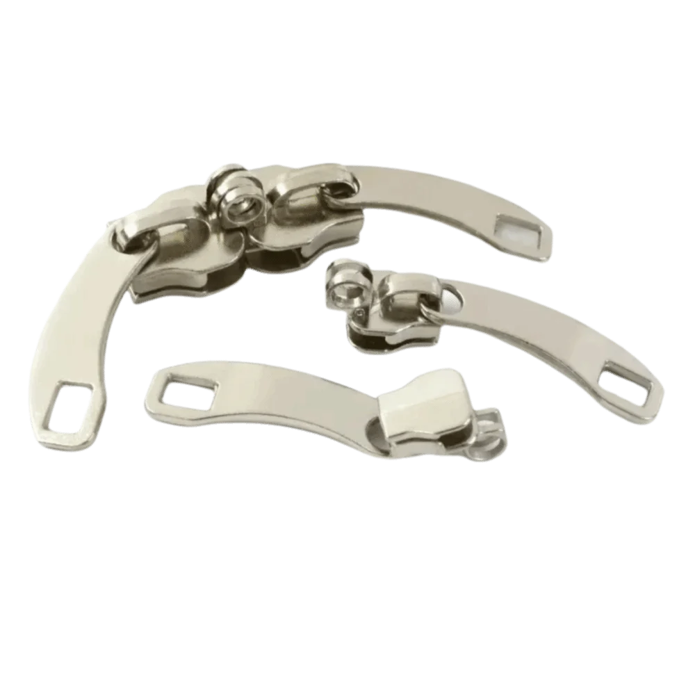 Large Zipper Slider #5 #8 #10 Metal Replacement Pull with Holes