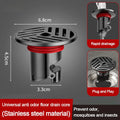 Stainless Steel Shower Floor Drain Backflow Preventer Self-Closing Sink Strainer Anti-odor Insectproof Drain Filter Plug Oasis Select 1