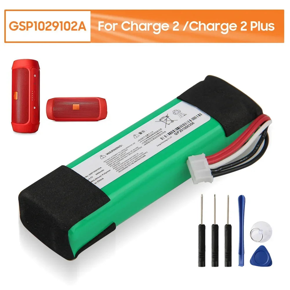 New Battery For Charge2 Plus Charge2+ Charge 2 Plus Speaker GSP1029102A Rechargeable Batteries Oasis Select