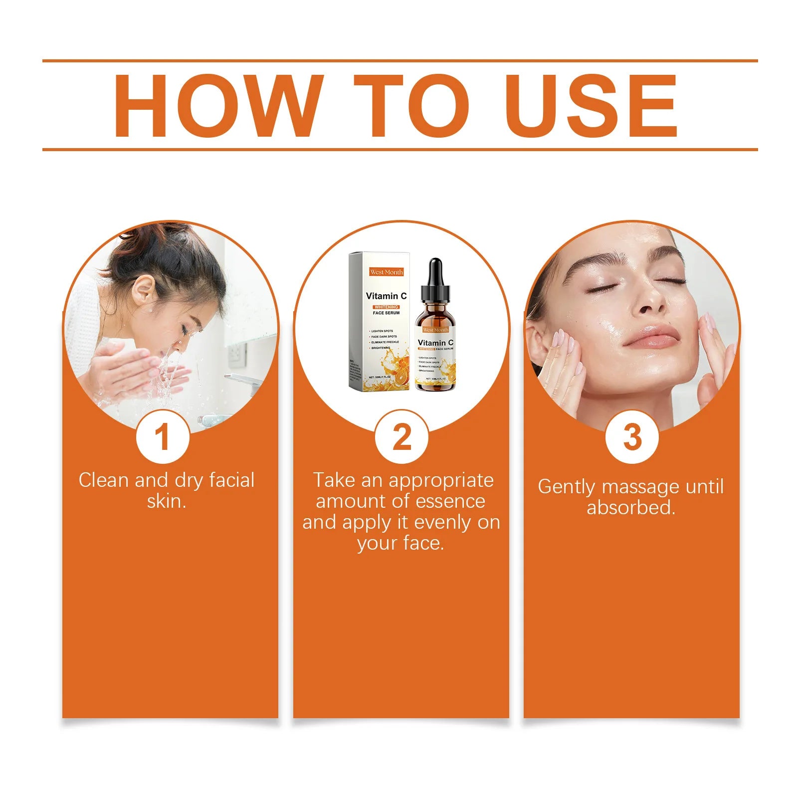 Vitamin C & Hyaluronic Acid Serum – Brighten, Firm & Hydrate